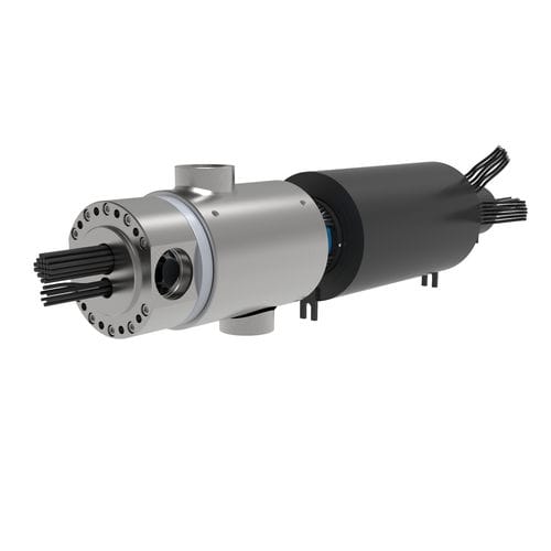 Поворотное соединение для охлаждающей жидкости - LD-0640902 - DSTI - Dynamic Sealing Technologies - 2 прохода / для трансфера / для применения в авиакосмической промышленности