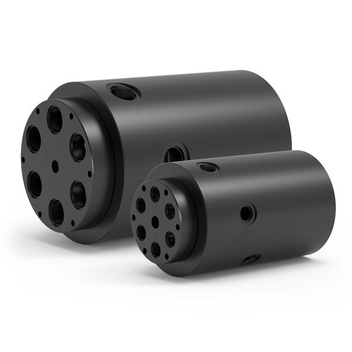 Поворотное соединение для масла - HVH-3 series - DSTI - Dynamic Sealing Technologies - для воздуха / для вакуума / 6 проходов