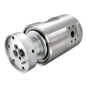 Поворотное соединение для масла - WF-06002 - DSTI - Dynamic Sealing Technologies - 2 прохода / для ветрогенератора / из нержавеющей стали