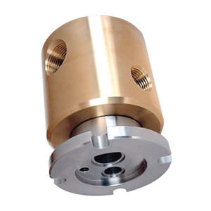 Поворотное соединение для воды - TV-05002 - DSTI - Dynamic Sealing Technologies - для газа / 2 прохода / для автоматической системы