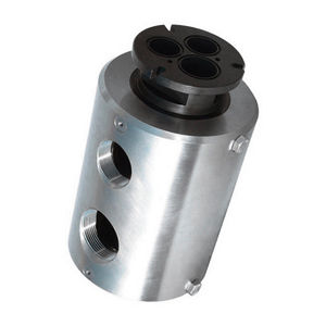 Поворотное соединение для воды - OF-05203 - DSTI - Dynamic Sealing Technologies - 3 прохода / для автоматической системы / из нержавеющей стали
