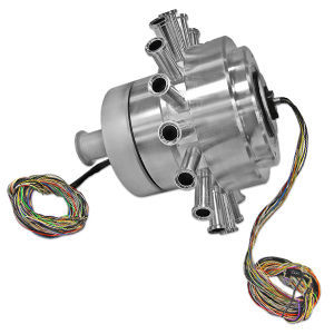 Поворотное соединение для масла - QB-07902 - DSTI - Dynamic Sealing Technologies - для газа / 2 прохода / для пищевой промышленности