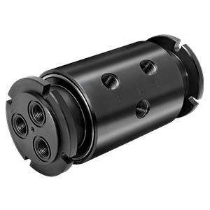 Поворотное соединение для газа - NB-1250503 - DSTI - Dynamic Sealing Technologies - 3 прохода / для станка / из углеродистой стали