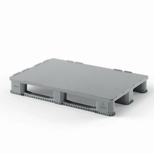 Поддон из переработанного пластика - Endur E7 (CD-3R) - Cabka - из PP / Евро / транспортный