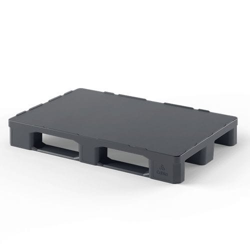 Поддон из переработанного пластика - Hygienic E7.3 recycled (CD-3R) - Cabka - Евро / транспортный / для хранения