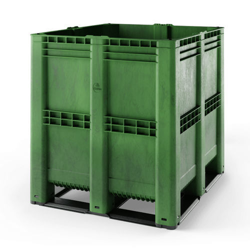 Ящичный поддон из пластика - Pallet Box 2.0 6R - Cabka - для хранения / транспортный / для разгрузочно-погрузочных работ