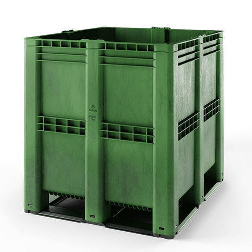Ящичный поддон из пластика - Pallet Box 6R - Cabka - для хранения / транспортный / для разгрузочно-погрузочных работ