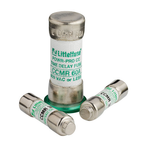 Предохранитель задержки - CCMR series - Littelfuse - цилиндрический / ограничитель / Класс CC