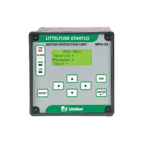 Защитное реле напряжения - MPU-32 series - Littelfuse - тока / трехфазовое / двигатель