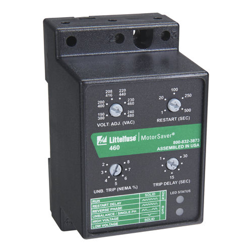 Реле для наблюдения напряжения - 460 series - Littelfuse - 2NO / 1NO / 1NF