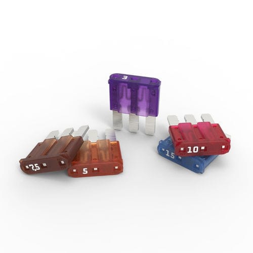 Сверхминиатюрный предохранитель - MICRO3 series  - Littelfuse - лезвие / постоянный ток / для автомобиля