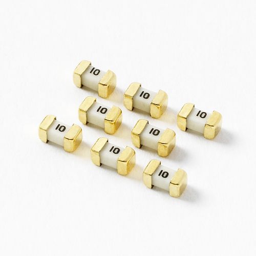 Квадратный предохранитель - 458 series - Littelfuse - быстродействующий / из керамики / SMD