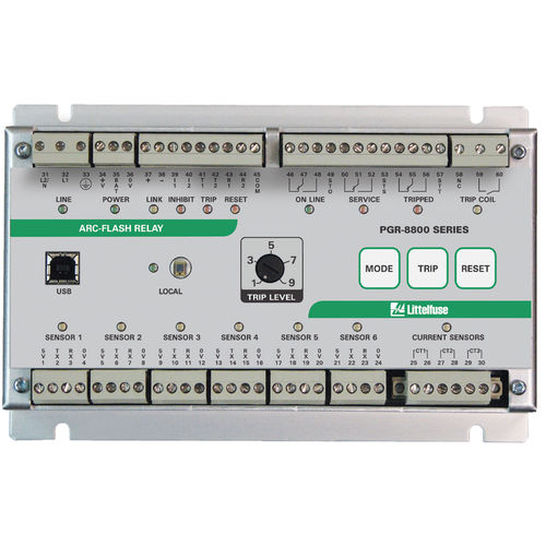 Защитное реле фазы - PGR-8800 series - Littelfuse - тока / для электрической дуги / 1NO/NF