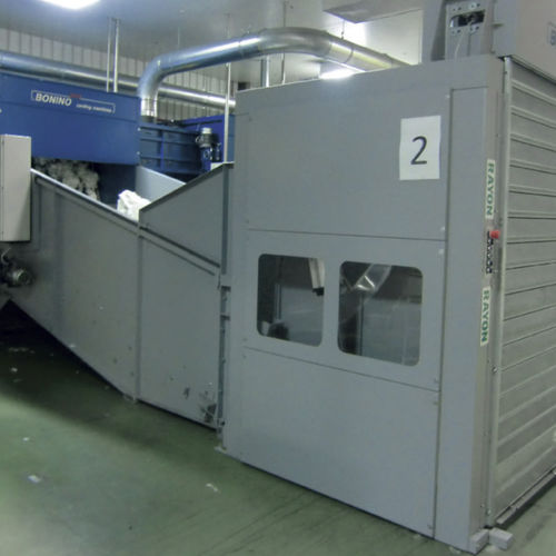 Автоматическая машина для вскрытия тюков - BONINO CARDING MACHINES - весы / для текстильной промышленности