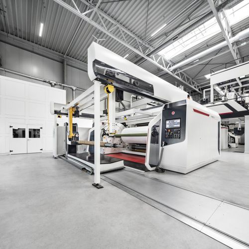 Наматывающее устройство для пленки - FILMATIC II TC - W&H Group - для экструзионной линии с накачиванием / с револьверной головкой