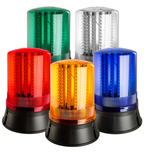 Аварийная лампа вращающаяся - LED401-400 - Moflash Signalling - постоянная / мигающая / флеш