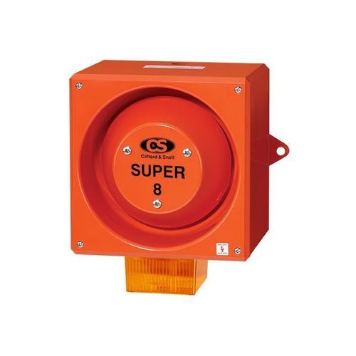 Электронная сирена - YL80 Super - Moflash Signalling - устойчивая к погодным катаклизмам / огнестойкая / IP66
