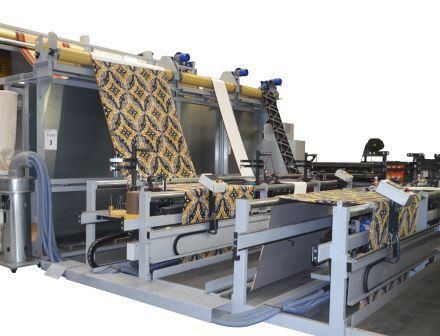 Автоматический оверлок ковров - HANDSAEME MACHINERY