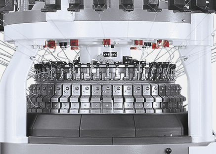 Круговая вязальная машина - OVJA 1.6 E (3WT) - MAYER & CIE - двойной трикотаж джерси / промышленная