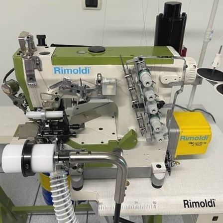 Швейная машина с цилиндрической опорой - R 73-34-3MK-64DD/55780 - RIMOLDI - интерлок / с двумя иглами / с тремя иглами