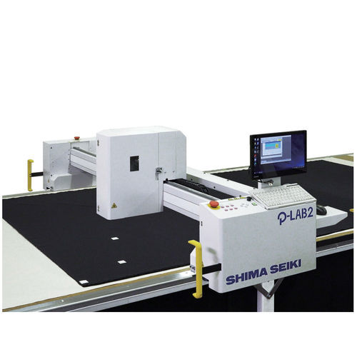 Этикетировочная машина контролируемая PLC - P-LAB2 - SHIMA SEIKI - для раскройной машины / для текстильной промышленности