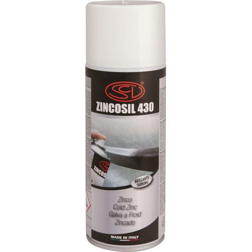 Оцинкованный аэрозоль - ZINCOSIL 430 - SILICONI - защитный / для металла / с высоким содержанием цинка