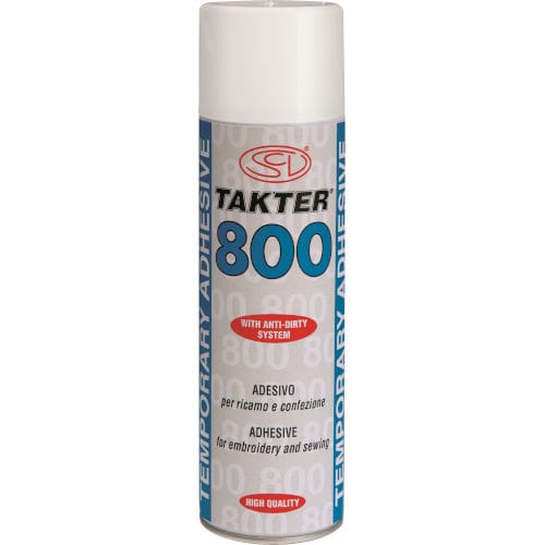 Клей для текстиля - TAKTER® 800 - SILICONI - однокомпонентный / прозрачный / аэрозольный