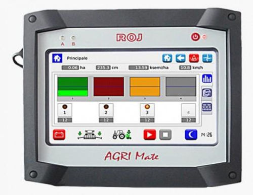 HMI с резистивным сенсорным экраном - PCS AGRI-MATE - Vandewiele - встраиваемый / 800x480 / TFT LCD