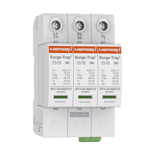 Молниеотвод для фотогальванической установки - Surge-Trap® series - Mersen - Electrical Power - тип 2 / тип 1 / комбинированный