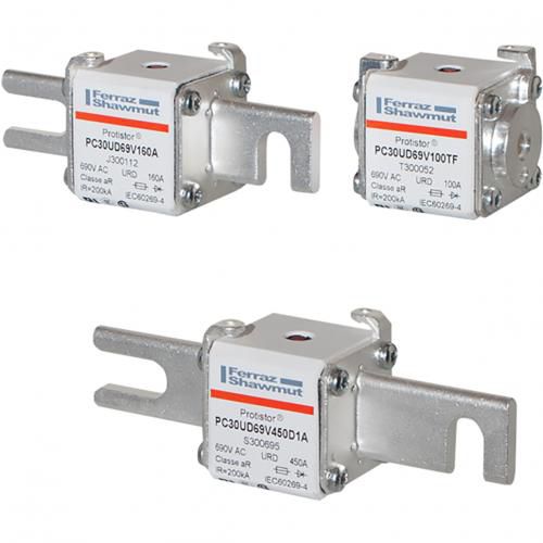 Квадратный предохранитель - Protistor&reg; size 30 - Mersen - Electrical Power - сверхбыстрое действие / ограничитель / Класс aR