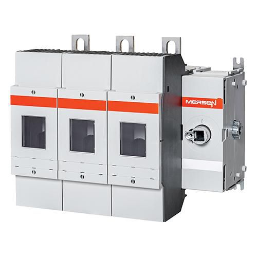 Разъединитель-выключатель предохранитель - UL98 series - Mersen - Electrical Power - низкого напряжения / 4 полюса / 3 полюса