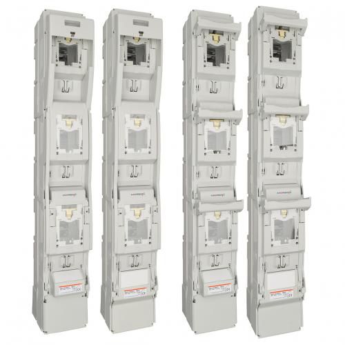 Разъединитель-выключатель предохранитель - MULTIVERT® series - Mersen - Electrical Power - с предохранителем NH / модульный / вертикальный