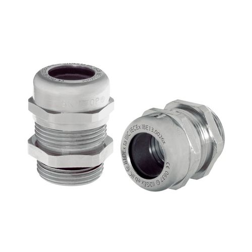 Кабельная втулка из никелевой латуни - SKINTOP® MS-M ATEX series - U.I. Lapp GmbH - взрывозащищенная / IP68 / ударопрочная