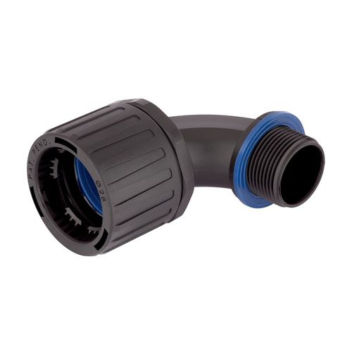 Винтовой фитинг - SILVYN® FPAX 90° M series - U.I. Lapp GmbH - под углом 90° / из полиамида / IP66