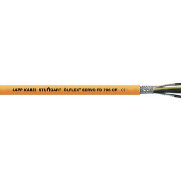 Электрический кабель питания - OLFLEX® Servo FD 796 CP - U.I. Lapp GmbH - маслоустойчивый / из меди / для серводвигателя
