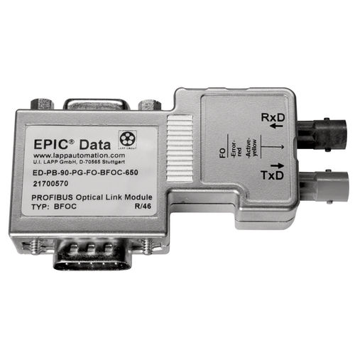 Соединитель для передачи данных - EPIC® DATA PB series - U.I. Lapp GmbH - оптический / DIN / D-sub