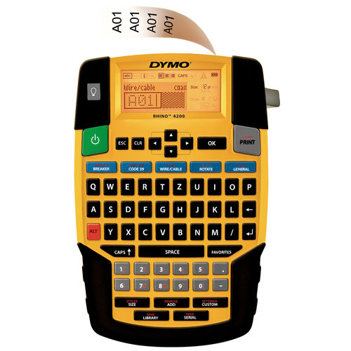 Принтер для этикеток с теплопередачей - DYMO® Industry Rhino Pro 4200 - U.I. Lapp GmbH
