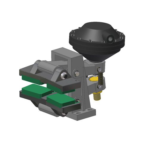 Тормозной суппорт трения - IMA BRAKE SYSTEMS AND FRICTION MATERIAL INDUSTRY - пневматический зажим / разжимание пружины / для ветрогенератора