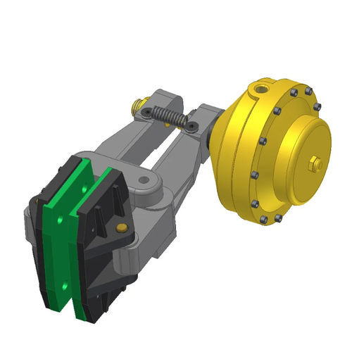 Тормозной суппорт трения - IMA BRAKE SYSTEMS AND FRICTION MATERIAL INDUSTRY - сжатие с помощью пружины / с пневматическим разжиманием / модульный