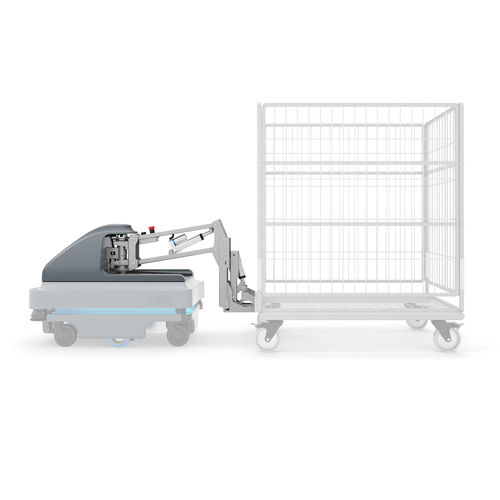 Трактор для буксировки - MiR Hook 200 - Mobile Industrial Robots Aps - электрический / 4-колесный / AGV