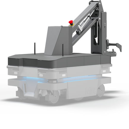 Трактор для буксировки - MiR Hook 250 - Mobile Industrial Robots Aps - электрический / 4-колесный / AGV
