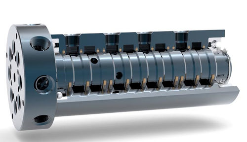 Поворотное соединение для воздуха - RU022 - Rotary Systems, Inc. - для вакуума / 8 проходов / гидравлическое