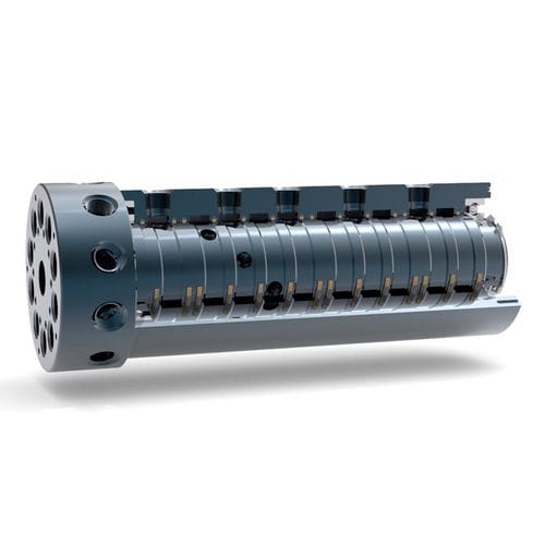 Поворотное соединение для воздуха - RU024 - Rotary Systems, Inc. - для вакуума / 10 проходов / гидравлическое