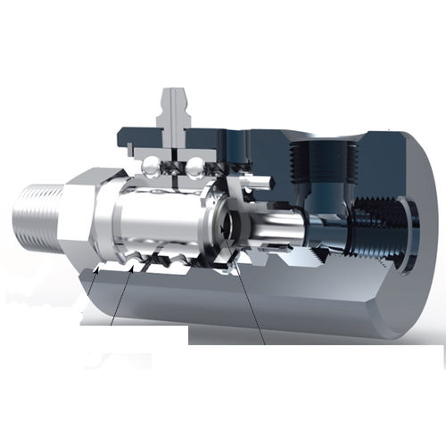 Поворотное соединение для воздуха - RU031 - Rotary Systems, Inc. - для вакуума / гидравлическое / среднее давление