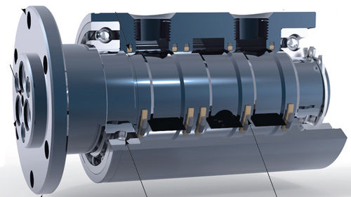 Поворотное соединение для воздуха - RU015 - Rotary Systems, Inc. - для вакуума / 3 прохода / гидравлическое