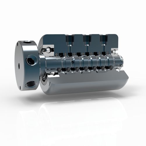 Поворотное соединение для воздуха - RU028 - Rotary Systems, Inc. - для вакуума / многозаходное / с подшипниками