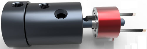 Поворотное соединение для воздуха - C012 - Rotary Systems, Inc. - 2 прохода / винтовое / с вращающимся коллектором