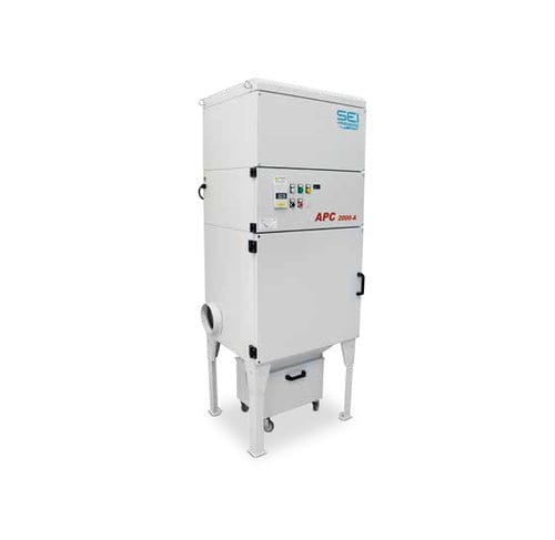 Пылеуловитель с картриджем - APC series - SEI FILTRATION SRL - для резального станка / для лазерной маркировочной машины / самоочищающийся