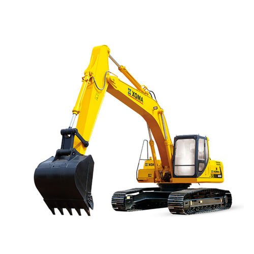 Промежуточный экскаватор - XG825EL - Xiamen XGMA Machinery Co., Ltd - гусеничный / дизельный / для строительной площадки