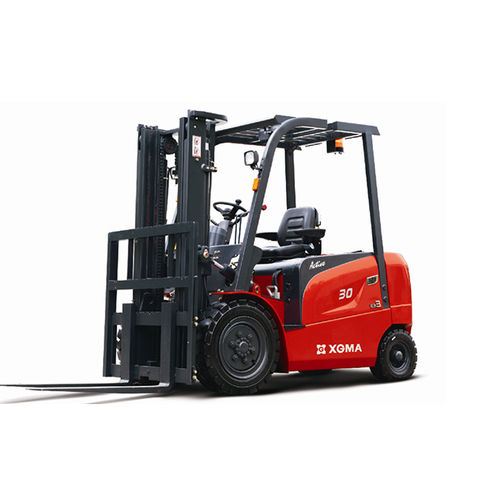 Электрический вилочный погрузчик - CPD16 - Xiamen XGMA Machinery Co., Ltd - с местом для сидения водителя / для хранения / для использования в помещениях
